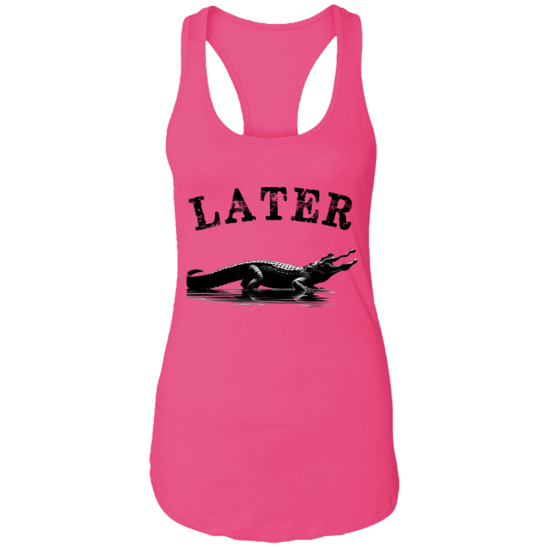 Later, Gator Women's Ideal Racerback Tank