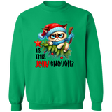 Is This Jolly Enough? Men's Pullover Sweatshirt