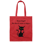 What dog?! Canvas Tote Bag