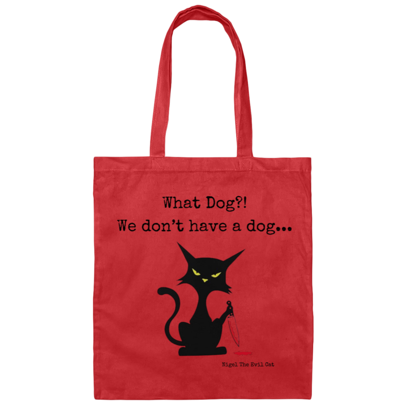 What dog?! Canvas Tote Bag