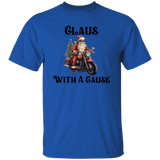 Claus With a Cause Men's 100% Cotton T-Shirt