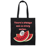 Watermelon World Forever 100% Cotton Canvas Tote Bag