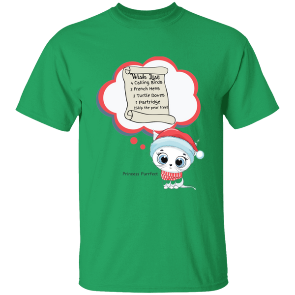 Wish List Kid's 100% Cotton T-Shirt