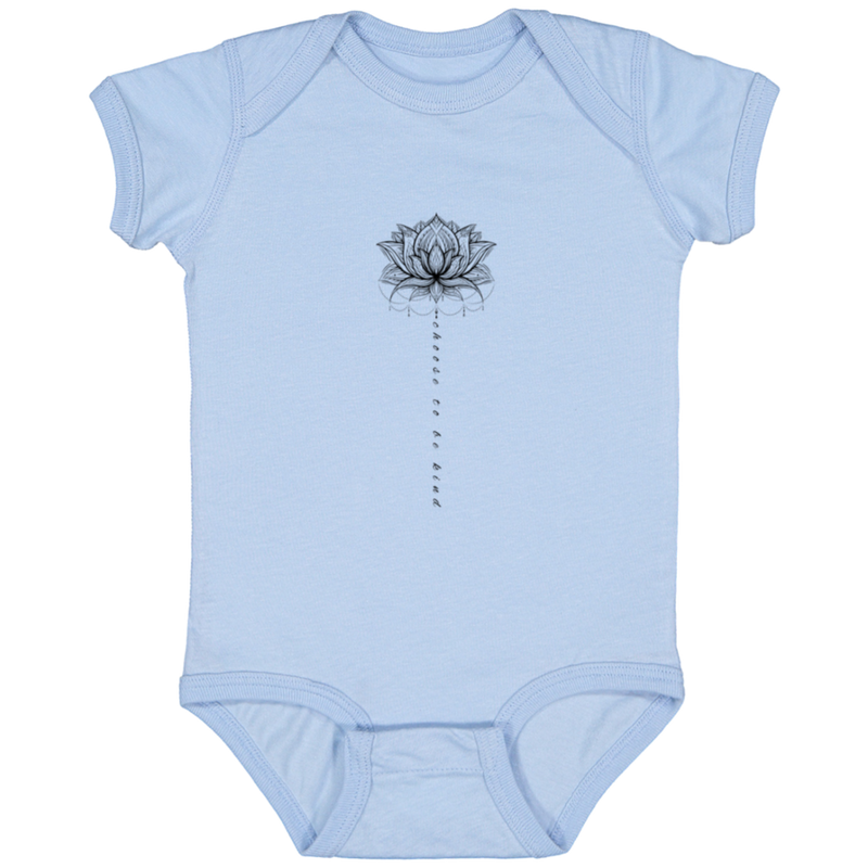 Choose to be kind Baby's 100% Cotton Jersey Onesie