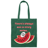 Watermelon World Forever 100% Cotton Canvas Tote Bag