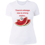 Watermelon World Forever Women's 100% Cotton Slim Fit T-Shirt