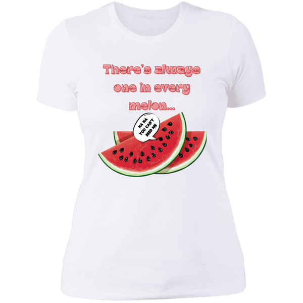 Watermelon World Forever Women's 100% Cotton Slim Fit T-Shirt