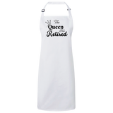 The Queen has Retired Sustainable Unisex Bib Apron