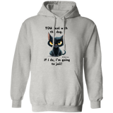 YOU deal with the dog... Men's Pullover Hoodie