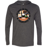 I Just Baked You Some Shut the FUCUPCAKES Men's 100% Cotton Gildan Long Sleeve Hoodie