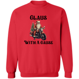 Claus With A Cause Men's Pullover Sweatshirt