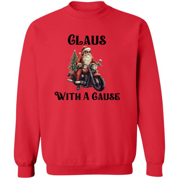 Claus With A Cause Men's Pullover Sweatshirt