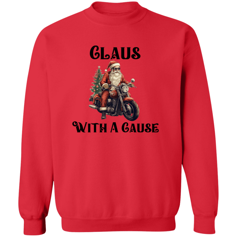 Claus With A Cause Men's Pullover Sweatshirt