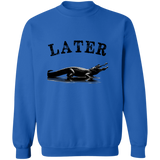 Later, Gator Men's Crewneck Pullover Sweatshirt