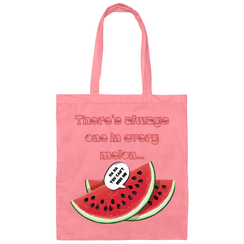 Watermelon World Forever 100% Cotton Canvas Tote Bag