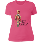 Let's Get Crackin' Women's 100% Cotton Slim Fit T-Shirt