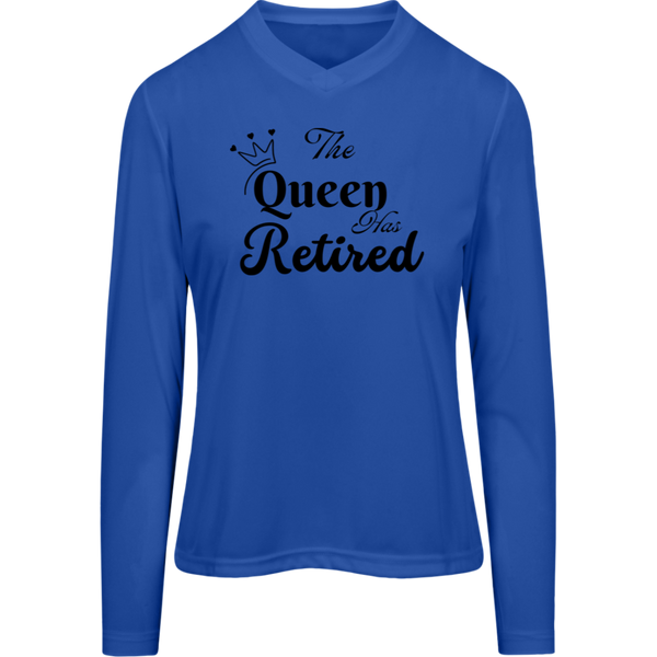 The Queen has Retired Women's Zone Long Sleeve Tee