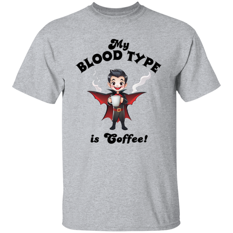 My Blood Type is Coffee! Men's 100% Cotton T-Shirt