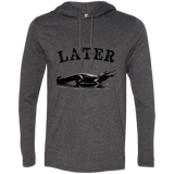 Later, Gator Men's 100% Cotton Gildan Long Sleeve T-Shirt Hoodie