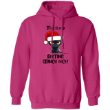 Resting Grinch Face Women's Pullover Hoodie