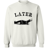 Later, Gator Men's Crewneck Pullover Sweatshirt