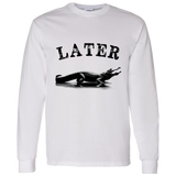 Later, Gator Men's 100% Cotton Long Sleeve T-Shirt