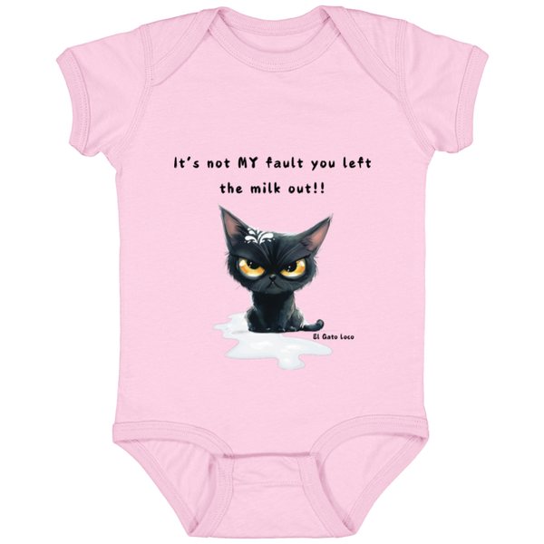 It's Not MY Fault... Baby's 100% Cotton Jersey Bodysuit