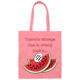 Watermelon World Forever 100% Cotton Canvas Tote Bag