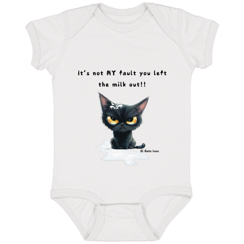 It's Not MY Fault... Baby's 100% Cotton Jersey Bodysuit