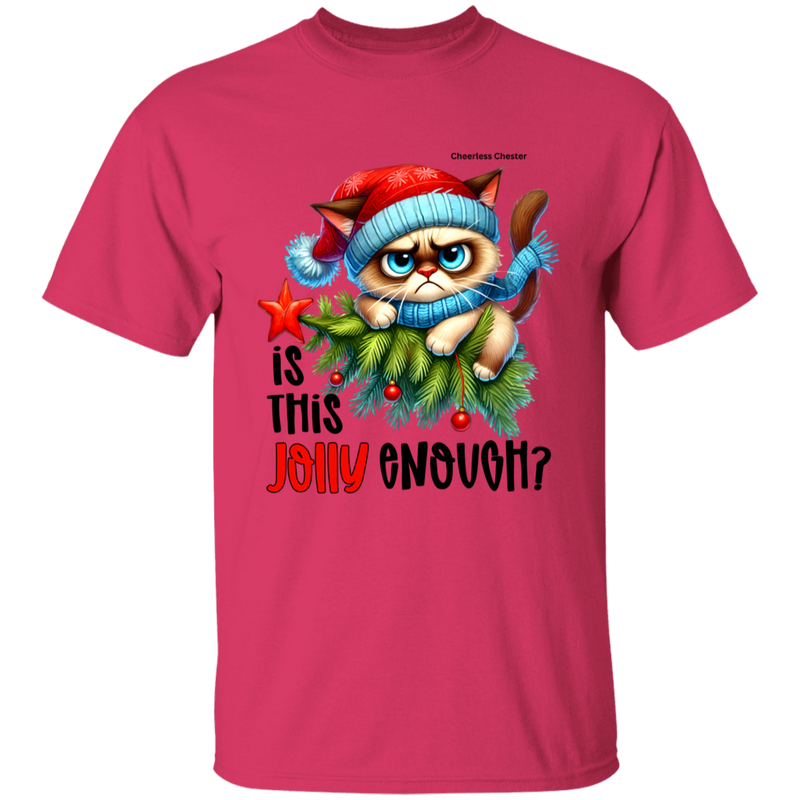 Is This Jolly Enough? Kid's 100% Cotton T-Shirt