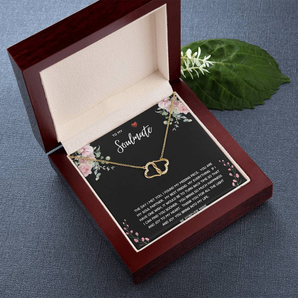 To My Soulmate Everlasting Love Necklace