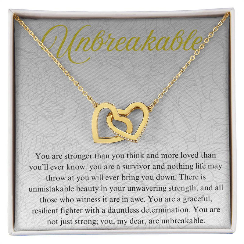 Unbreakable Interlocking Hearts Necklace