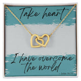 Take Heart Interlocking Hearts Necklace