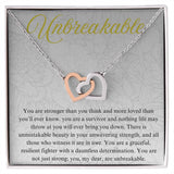 Unbreakable Interlocking Hearts Necklace