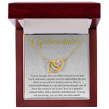 Unbreakable Interlocking Hearts Necklace