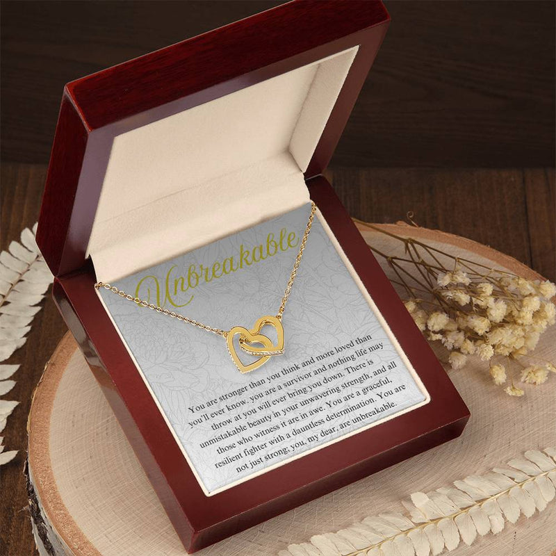 Unbreakable Interlocking Hearts Necklace