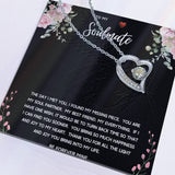 To My Soulmate Forever Love Necklace