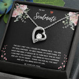 To My Soulmate Forever Love Necklace